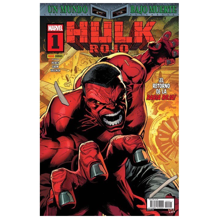 Un mundo bajo Muerte: Hulk Rojo 1