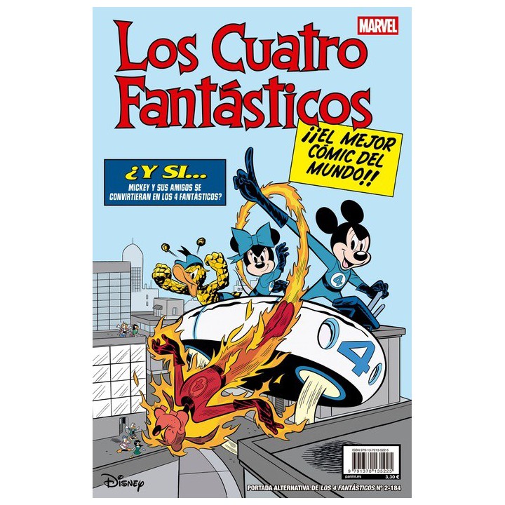 Los 4 Fantásticos (Portada Alternativa Disney Fantastic Four 3) 2