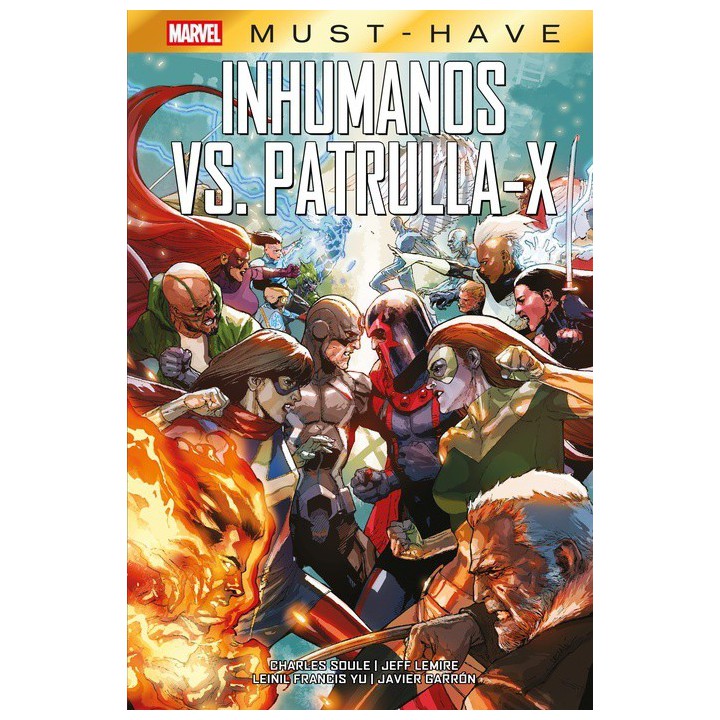 Marvel Must-Have. Inhumanos vs Patrulla-X