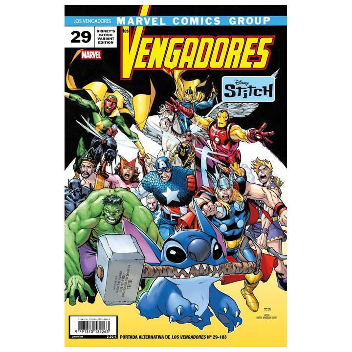 Los Vengadores (Portada alternativa Disney Stitch) 29