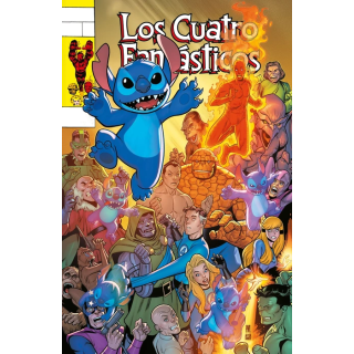 Los 4 Fantásticos - Portada Alternativa Stitch 4