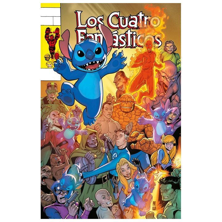 Los 4 Fantásticos - Portada Alternativa Stitch 4