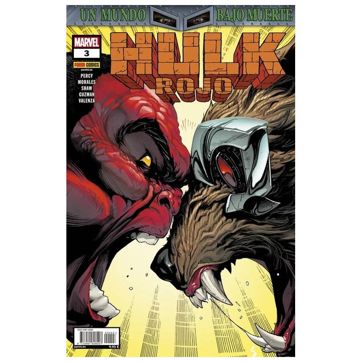 Un mundo bajo Muerte: Hulk Rojo 3