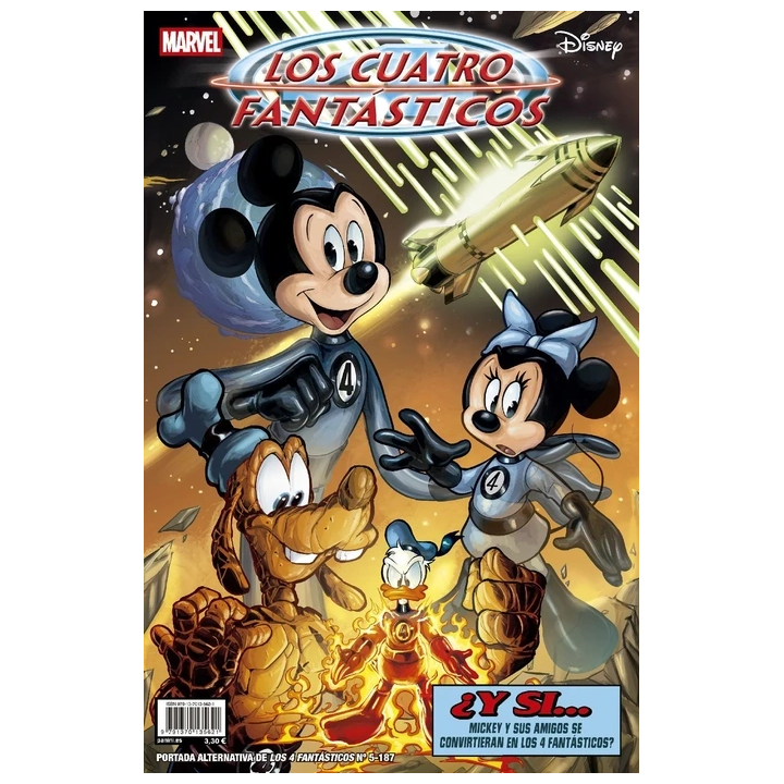 Los 4 Fantásticos - Portada Alternativa Disney Fantastic Four 60 5