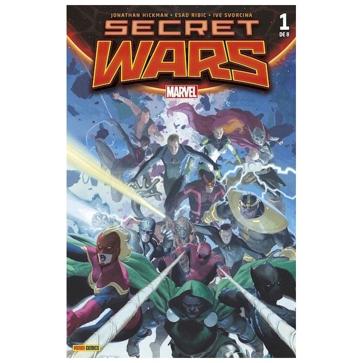 Secret Wars 1 (Portada alternativa)