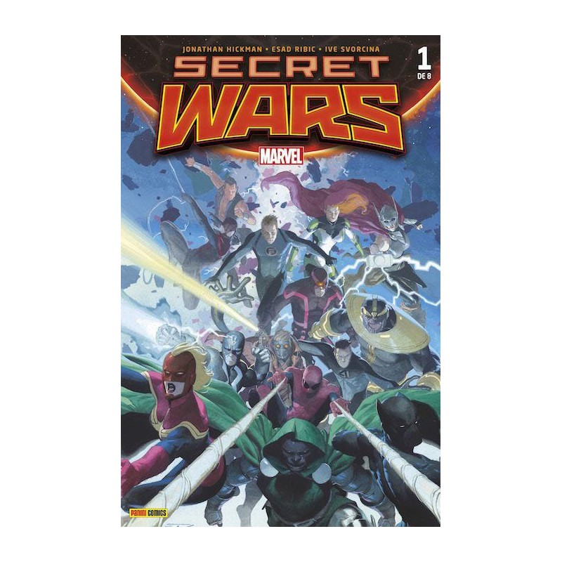 Secret Wars 1 (Portada alternativa)