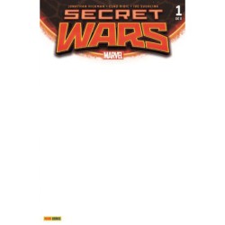 Secret Wars 1 (portada en blanco)