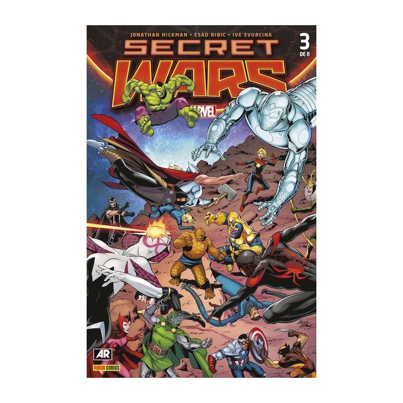 Secret Wars 3 (Portada alternativa)
