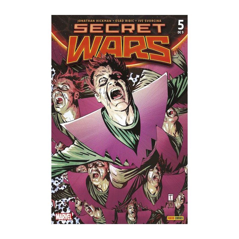 Secret Wars 5 (Portada alternativa)