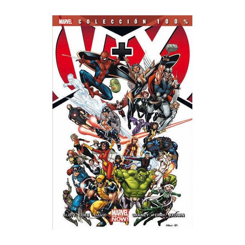 100% Marvel. V+X: Los Vengadores + La Patrulla-X 1