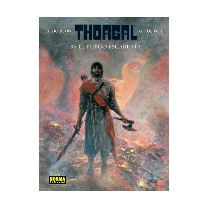 Thorgal 35. El fuego Escarlata (Rústica)