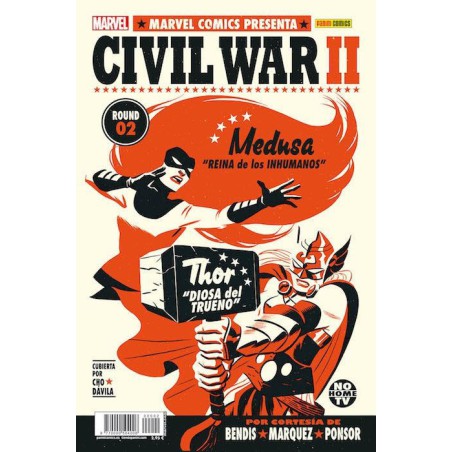 Civil War II 2 (Portada Alternativa)