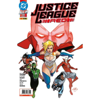 All In Justice League red