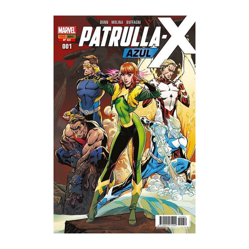 Patrulla-X Azul 52 (1) (Portada Alternativa)