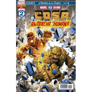 Marvel 2 En Uno (Marvel Now! Deluxe) La Cosa Y La Antorcha Humana