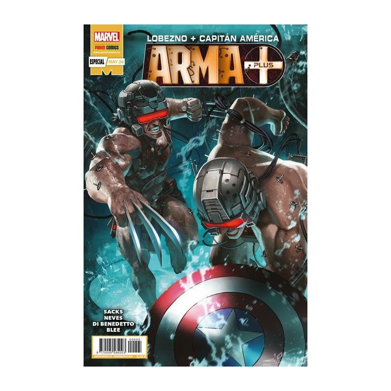Lobezno + Capitán América: Arma Plus