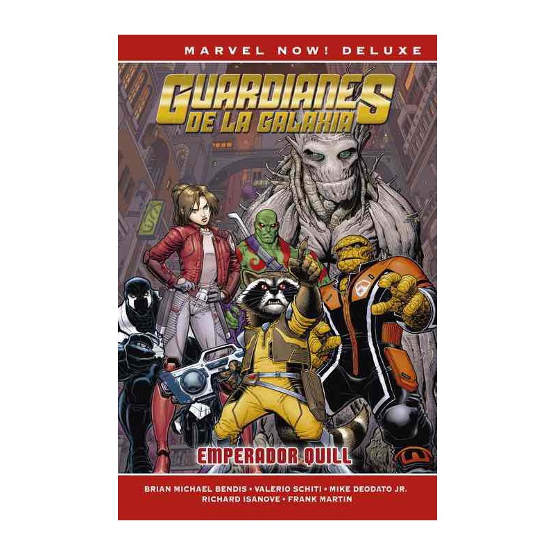 Guardianes De La Galaxia De Brian M. Bendis 04: Emperador Quill (Marvel Now! Deluxe)