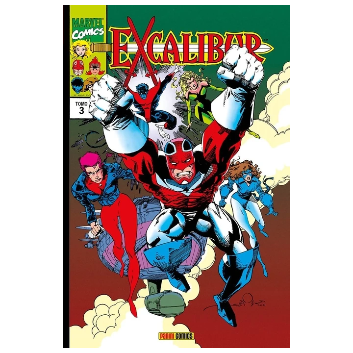 Marvel Gold. Excalibur 3