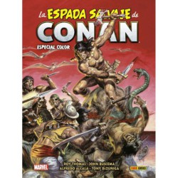 Biblioteca Conan. La Espada Salvaje De Conan - Especial Color. Marvel Comics Super Special