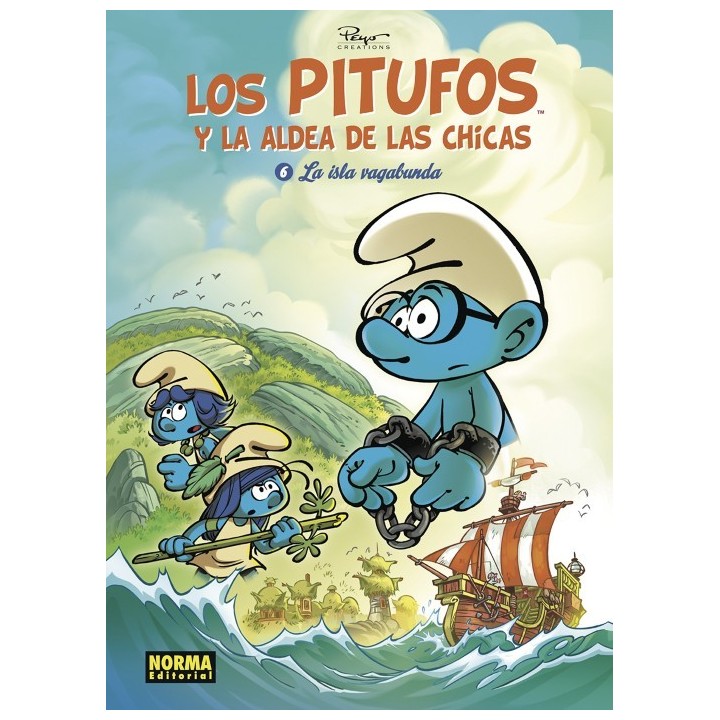 Los Pitufos Y La Aldea De Las Chicas 6. La Isla Vagabunda