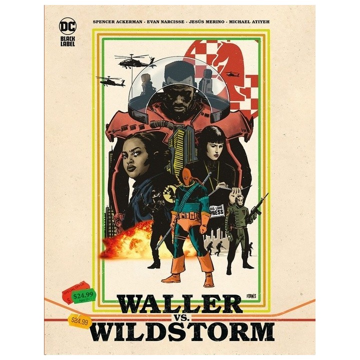 DC Black Label. Waller Vs. Wildstorm