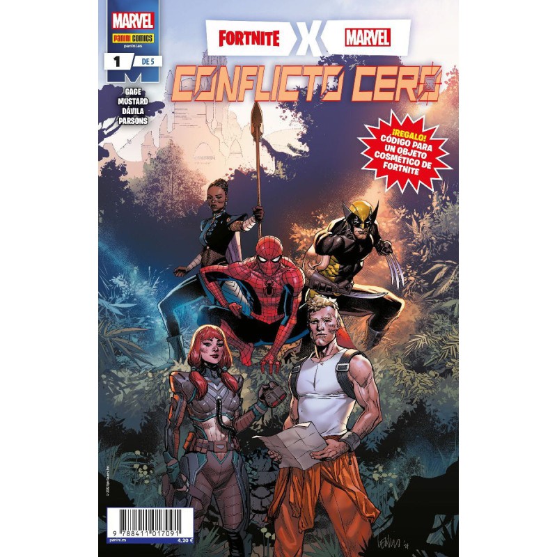 Marvel/fortnite Conflicto Zero 01 De 05 Marvel/fortnite Conflicto Zero 01 De 05