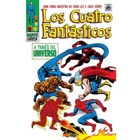 Los 4 Fantasticos 04: A Traves Del Universo (Marvel Gold)