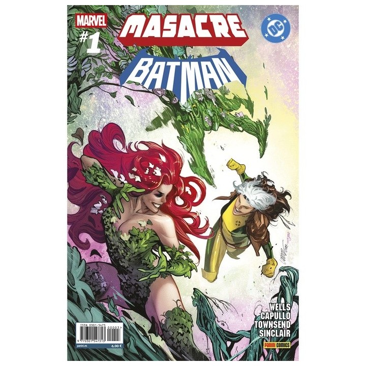 Masacre/Batman 1  (Portada alternativa de Pepe Larraz)