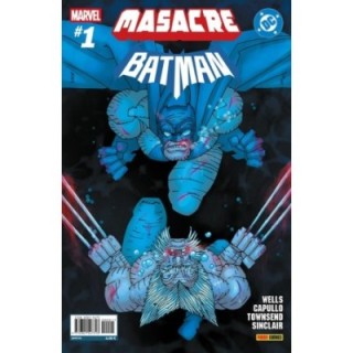 Masacre/Batman 1 (Portada alternativa de Frank Miller)