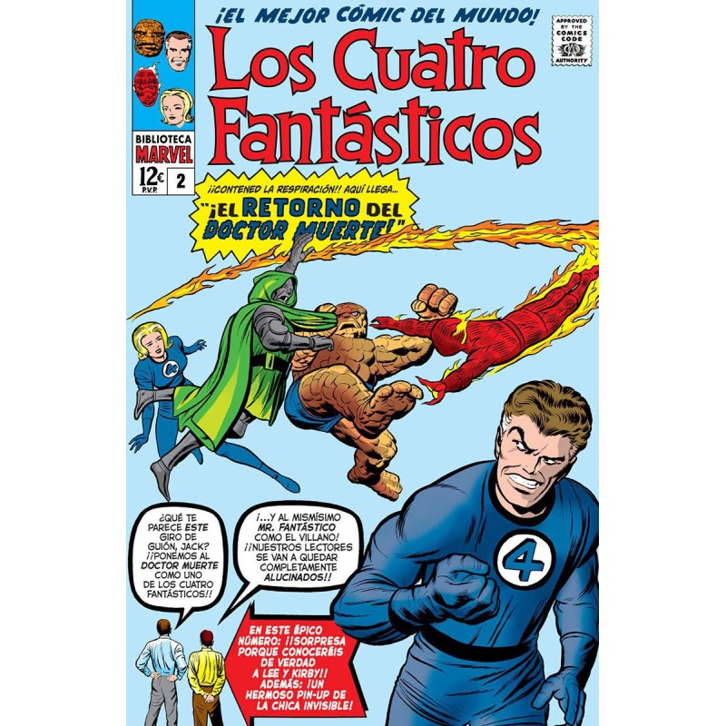 Biblioteca Marvel. Los 4 Fantásticos 2. 1962-63. Fantastic Four 6-11 Usa Biblioteca Marvel. Los 4 Fantásticos 2. 1962-63. Fantastic Four 6-11 Usa