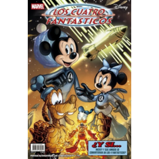 Los 4 Fantásticos - Portada Alternativa Disney Fantastic Four 60 5