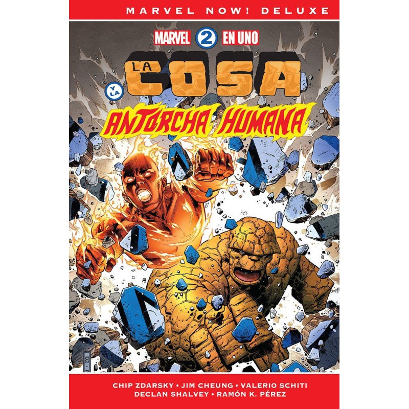 Marvel 2 En Uno (Marvel Now! Deluxe) La Cosa Y La Antorcha Humana