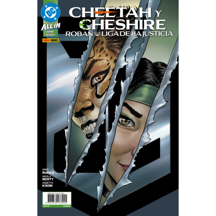 Cheetah y Cheshire roban a la Liga de la Justicia