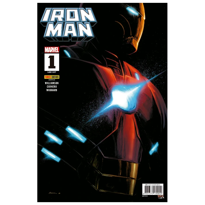 Iron man 1 (Portada de Carmen Carnero)