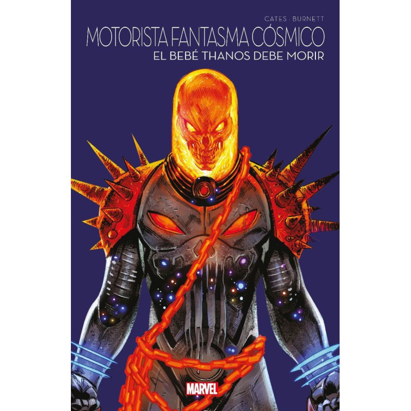 Marvel Multiverso. Motorista Fantasma Cósmico: El Bebé Thanos debe morir