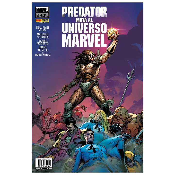 PREDATOR MATA AL UNIVERSO MARVEL