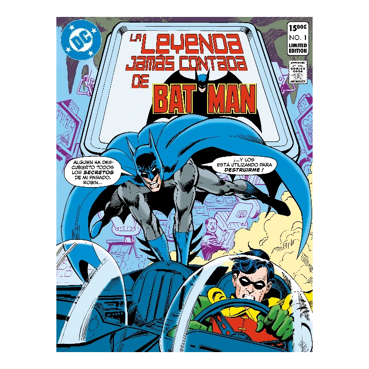 DC Edición Facsímil. La leyenda jamás contada de Batman