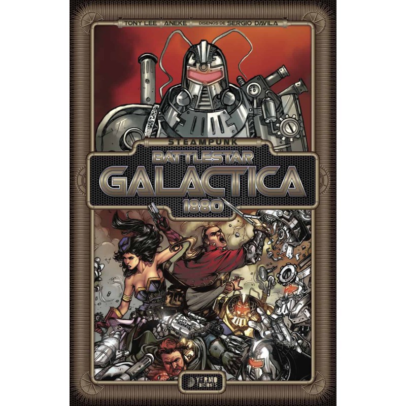 Steampunk Battlestar Galactica 1880