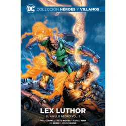Colección héroes y villanos vol. 55: Lex luthor: el anillo negro vol.2 - Cómics Vallés