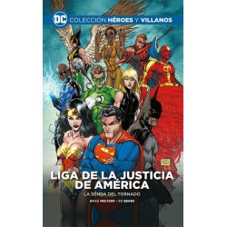 Colección Héroes y Villanos vol. 50   Liga de la Justicia de América:  La senda del tornado - Cómics Vallés