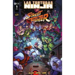 Las Tortugas Ninja vs. Street Fighter núm. 5 de 5 - Cómics Vallés