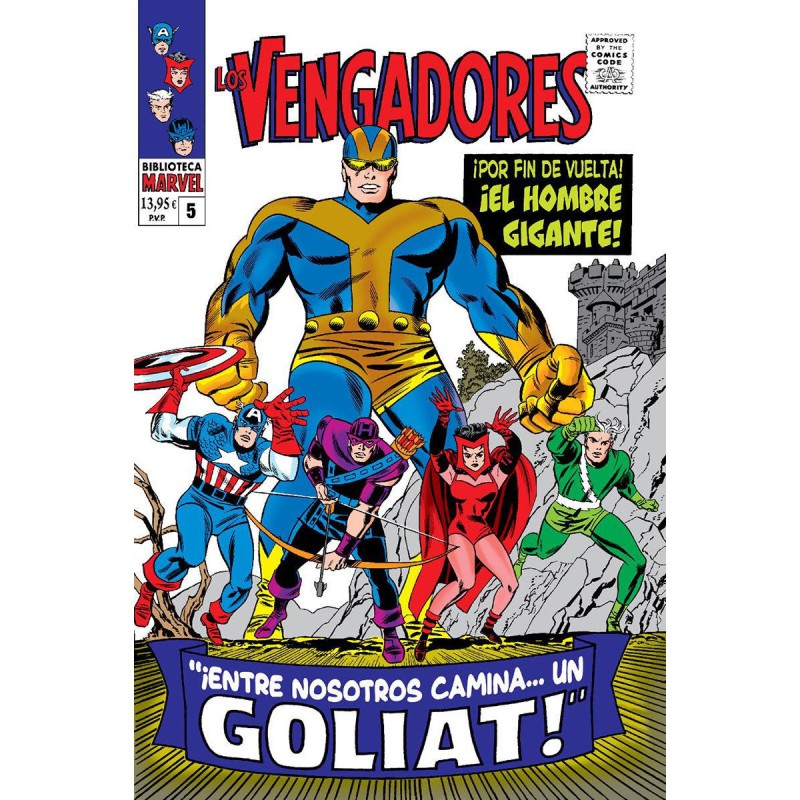 Biblioteca Marvel 51. Los Vengadores 5