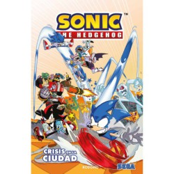 Sonic The Hedgehog vol. 05: Crisis en la ciudad (Biblioteca Super Kodomo)