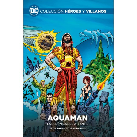 Colección héroes y villanos vol. 59 - Aquaman: Las crónicas de Atlantis