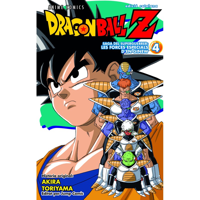 Bola de Drac Z Anime Comics Forces Especials Ginew nº 04/06