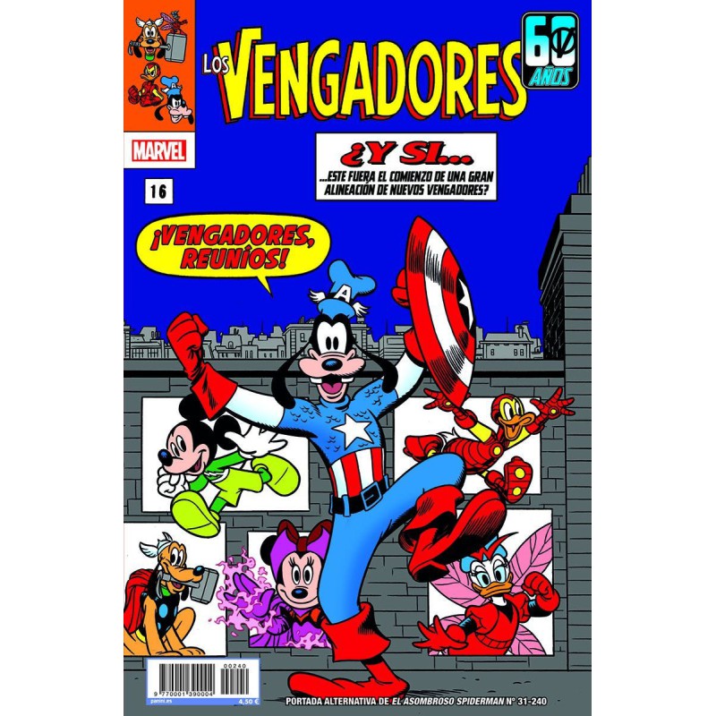 El Asombroso Spiderman (Portada Alternativa Disney - Whati if? Los Vengadores) 31