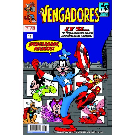 El Asombroso Spiderman (Portada Alternativa Disney - Whati if? Los Vengadores) 31