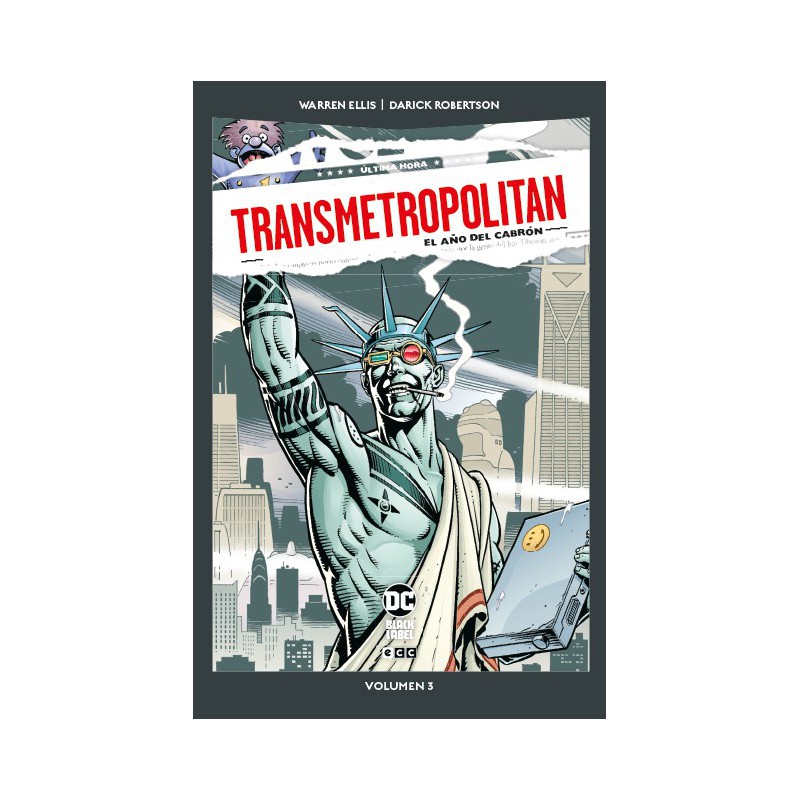 Transmetropolitan vol. 3 de 10: El año del cabrón (DC Pocket)