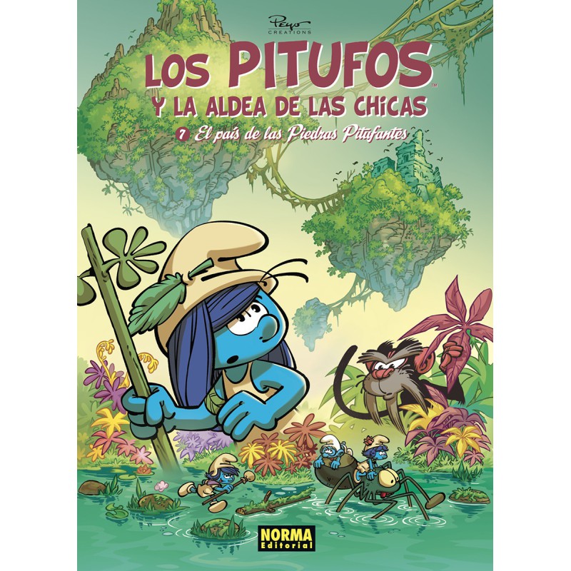 Los Pitufos Y La Aldea De Las Chicas 7. El País De Las Piedras Pitufantes Los Pitufos Y La Aldea De Las Chicas 7. El País De Las Piedras Pitufantes