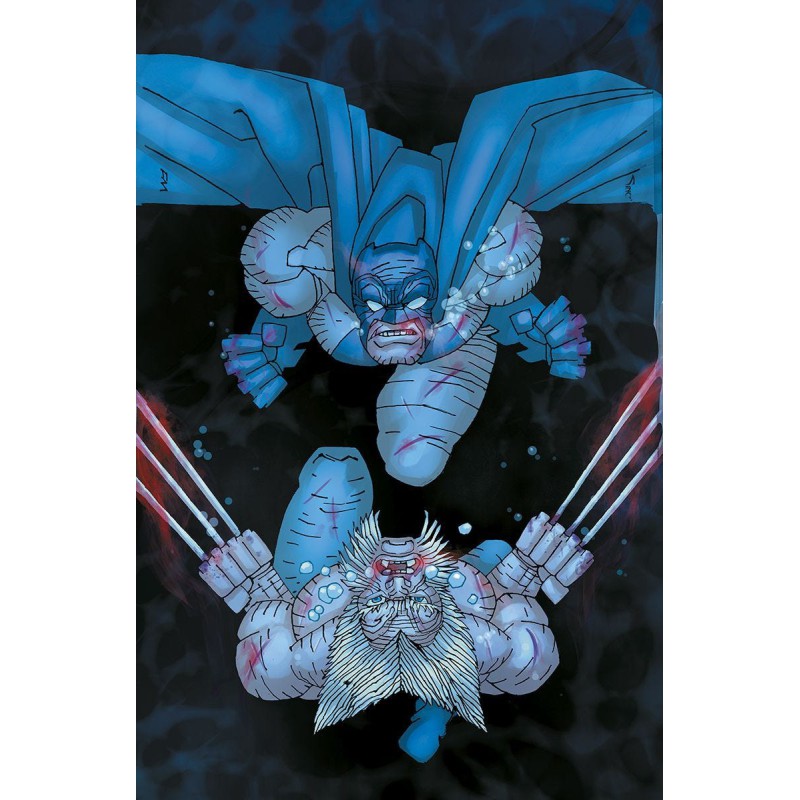 Masacre/Batman 1 (Portada alternativa de Frank Miller)